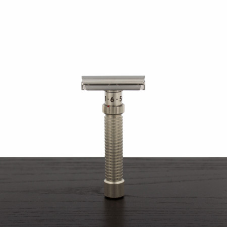 Rex Supply Co. Ambassador Adjustable Stainless Steel DE Safety Razor